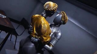 Futanari Atomic Hearth Ballerinas get their holes filled with a big dick