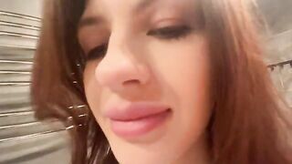 A young girl has a wet pussy and fucks with a guy’s huge cock