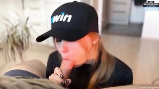 You are the lucky one who deserves a blowjob today!