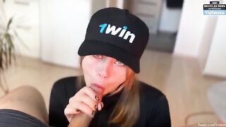 You are the lucky one who deserves a blowjob today!
