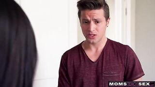 Don't play hard to get, just give it up! Keira Croft demands stepson's cock