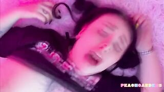Girl with a hole gets fucked hard in a rough session