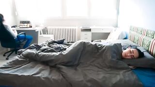 Pervert guy fucks his stepmom in front of his dad