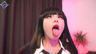 Karneli Bandi fucked the holes of Yumeko Jabami