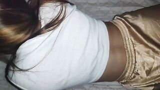 Skinny petite teen Sarap gets her pussy licked by a greedy guy
