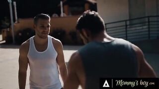 Sheena Ryder agrees to be with her stepson in a hardcore threesome scene