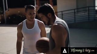 Sheena Ryder agrees to be with her stepson in a hardcore threesome scene