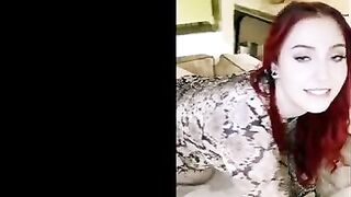 Redhead hottie Arietta gets her pussy railed by a BBC in intense action
