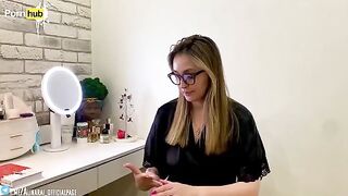Yes, stepmom... yes... Fuck. Fucking tie up stepmom in my father's bedroom!