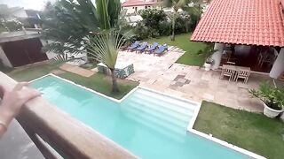 Sex with a stranger on the beach in a hotel room