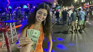 Babe claimed to be a trance, but turned out to be just a prostitute