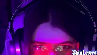 A gamer girl gets fucked hard in a steamy session
