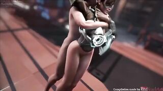 Tracer compilation with sound, the best Overwatch anime 2021