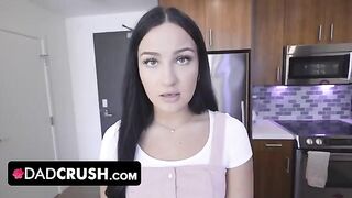 Innocent teen Mila Monet gets banged by her stepdad in a steamy encounter