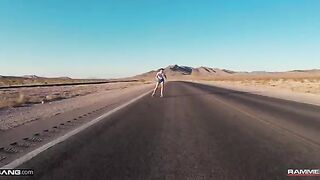 Freya Parker gets her pussy pounded while skating