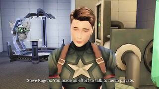 Agent Carter Examines the Size of Captain America's Private Part