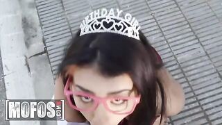 Jordi El Nino Polla gives a sexy birthday gift to Kitty Love