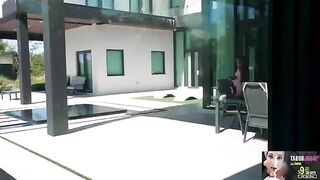 A young man gets intimate with his step mom on vacation