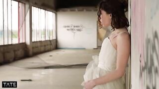 Petite teeny gets fucked by stranger on her wedding day