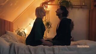 A couple enjoys slow, deep, and real tantric sex at home