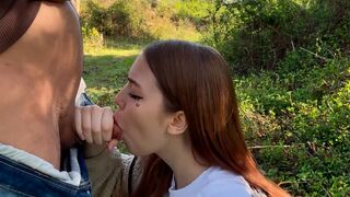 My stepsister is a cock sucker, even in public places. It's awkward!