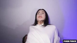 Petite teen Matty achieves intense squirting orgasms
