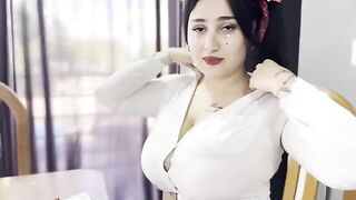 The girl is too lazy to study math, so she fucks the teacher