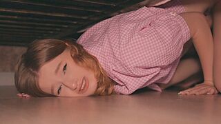 The stepsister is stuck in a tricky situation