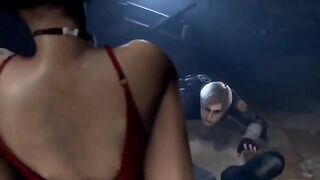 Ada Wong gets fucked by Leon in a steamy lab session - Resident Evil Porn