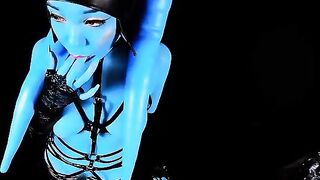Twi’lek gets tied up and pleases an alien master in this Star Wars parody