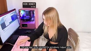 Girl tried to bargain with a guy for a discount in California
