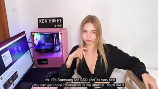 Girl tried to bargain with a guy for a discount in California