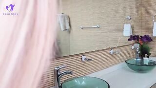 I spy my stepson in the shower and fuck him hard
