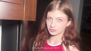 A student fucked hard by her stepfather in a steamy roleplay scene