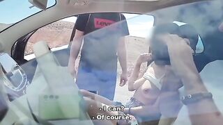 Public sex with a stranger on the street in Italy