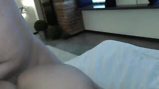 Step mom with a slim body seduced her step son in hardcore action