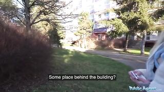 Public Agent German blonde MILF Kaira Kampen gets fucked for cash