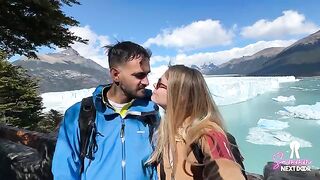 A guy pushed cock into the mouth of a sleeping cute girl