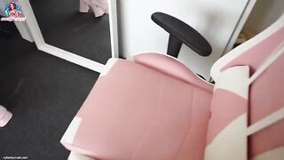 A cute girl asked her stepbrother to rate her blowjob skills, showcasing passionate intensity