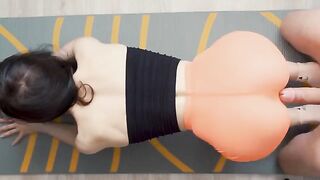Oiled ass fuck with Lana Anal, hard cock pounding