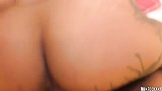 A young punk girl got fucked hard in her tight pussy by a big cock