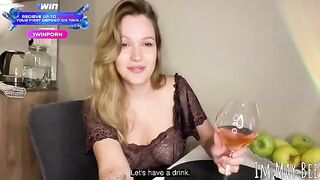 A romantic evening with my beautiful e-girl, an unforgettable experience