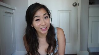 Trying on summer panties with a playful twist, inspired by Kaedia Lang’s spicy content!