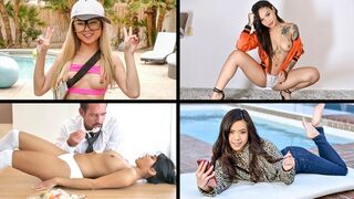 Little Asian babies compilation with Ember, Honey, Lulu, and Vina