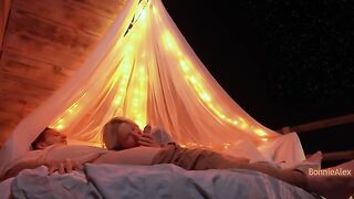 Romantic sex with a view - outdoor action and intense passion, just like homemade magic
