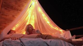Romantic sex with a view - outdoor action and intense passion, just like homemade magic