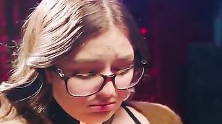 Nice timid Leana gets fucked hard by dominant Maximo in a kinky twist
