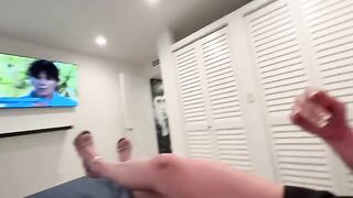 A blonde real estate agent gets fucked by her client in a steamy session