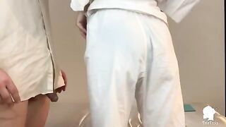 The nurse visits the patient with erectile problems