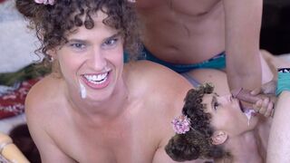 First time anal story revealed with intense, close-up action